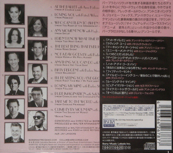 Barbra Streisand : Encore: Movie Partners Sing Broadway (CD, Album, Dlx, Blu)