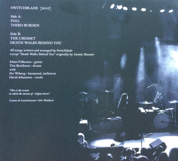 Switchblade (3) : Switchblade [2016] (CD, Album)