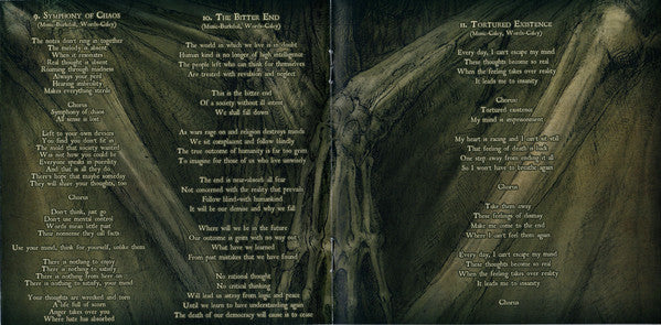 Fatalist : The Bitter End  (CD, Album)