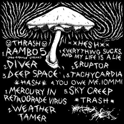 Oozing Wound : Whatever Forever (12", Album, Yel + 12", S/Sided, Album, Etch, Yel)