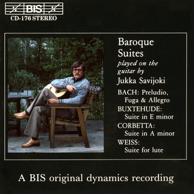 Jukka Savijoki : Baroque Suites Played On The Guitar (CD, Album, RE)