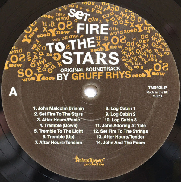 Gruff Rhys : Set Fire To The Stars - Original Soundtrack (LP, Album)