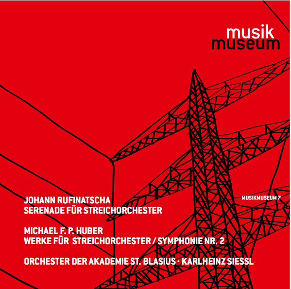 Johann Rufinatscha, Michael F. P. Huber / Orchester Der Akademie St. Blasius, Karlheinz Siessl : Serenade Für Streichorchester / Werke Für Streichorchester, Symphonie Nr. 2 (2xCD, Album, Dig)