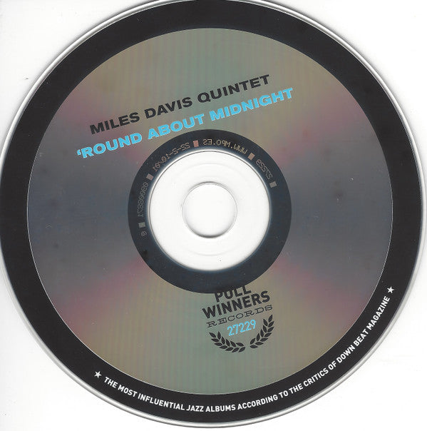 The Miles Davis Quintet : 'Round About Midnight (CD, Album, RE)