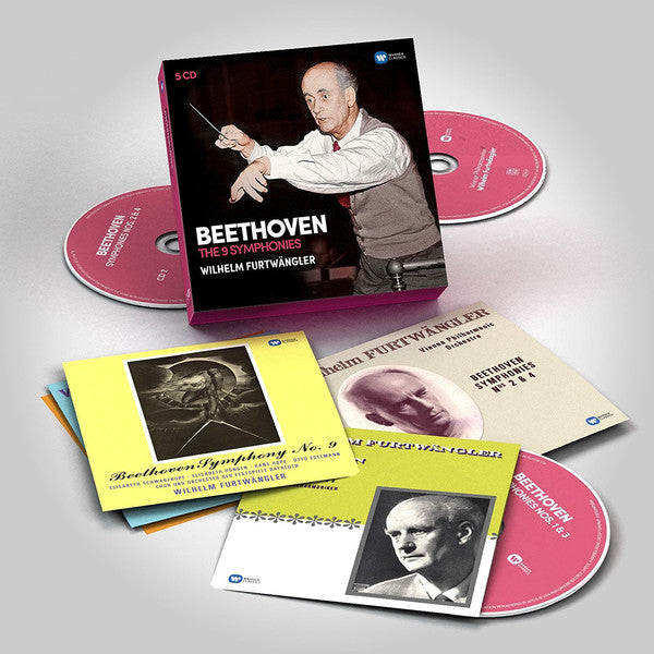 Ludwig Van Beethoven - Wilhelm Furtwängler : The 9 Symphonies (5xCD, Comp, Mono, RE, RM)