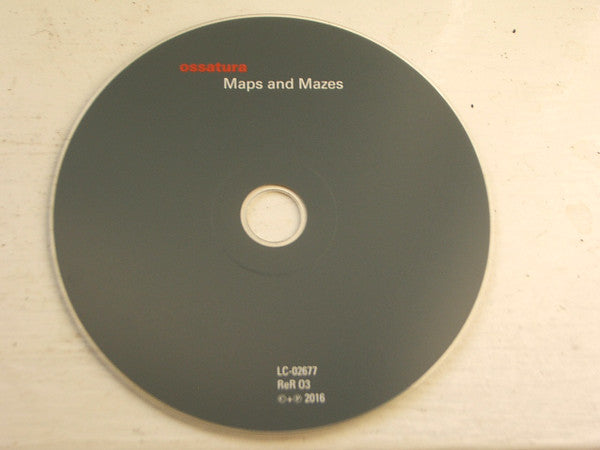 Ossatura : Maps And Mazes (CD, Album)