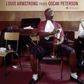 Louis Armstrong, Oscar Peterson : Louis Armstrong Meets Oscar Peterson (LP, Album, Dlx, Ltd, RE, 180)