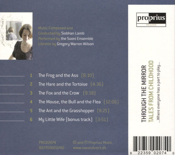 Siobhan Lamb, Suoni Ensemble : Through the Mirror; Tales from Childhood (CD)