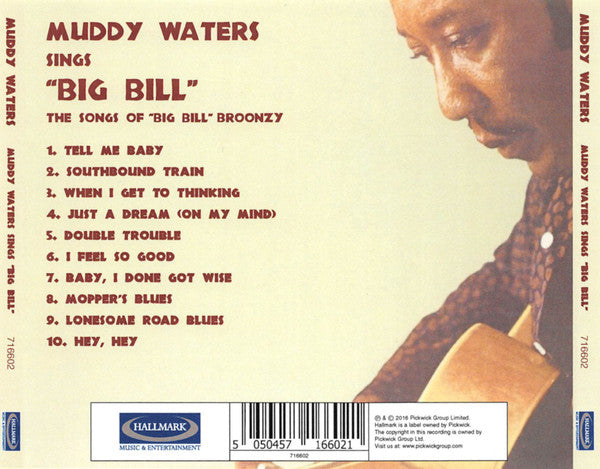 Muddy Waters : Muddy Waters Sings "Big Bill" (CD, Album, RE)