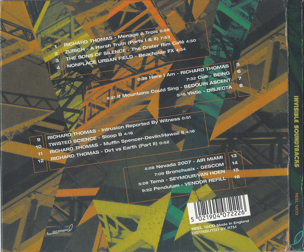 Various : Invisible Soundtracks [Macro 1] (CD, Album, Comp, Dig)