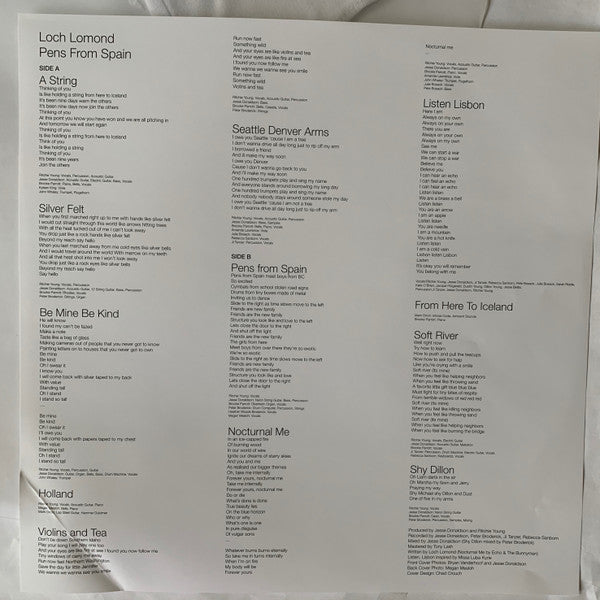 Loch Lomond : Pens From Spain (LP, Album)