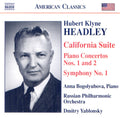 Hubert Klyne Headley - Anna Bogolyubova, Russian Philharmonic Orchestra, Dmitry Yablonsky : California Suite / Piano Concertos Nos. 1 And 2 / Symphony No. 1 (CD, Album)