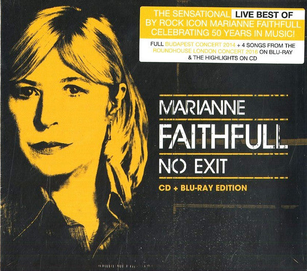 Marianne Faithfull : No Exit (CD, Album + Blu-ray)