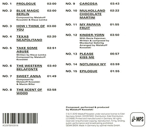 Malakoff Kowalski : I Love You (CD, Album)