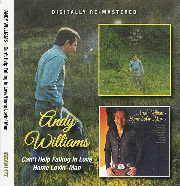 Andy Williams : Can't Help Falling In Love / Home Lovin' Man (CD, Comp, RM)
