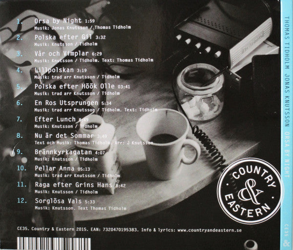 Thomas Tidholm, Jonas Knutsson : Orsa By Night (CD, Album)