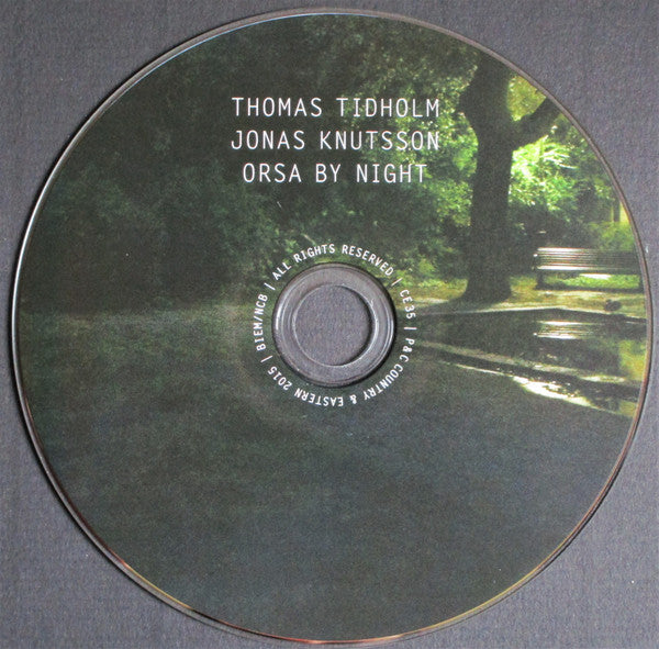 Thomas Tidholm, Jonas Knutsson : Orsa By Night (CD, Album)