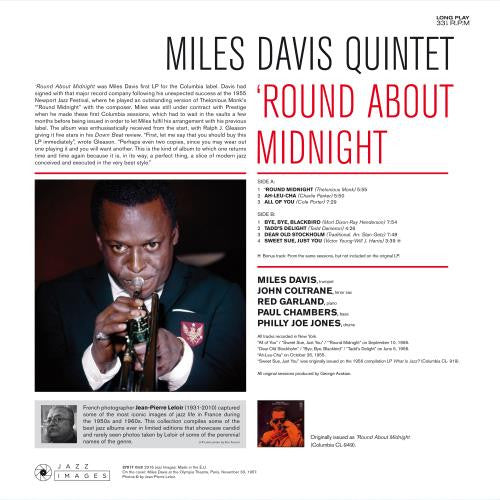 The Miles Davis Quintet : 'Round About Midnight (LP, Album, Dlx, Ltd, RE, 180)