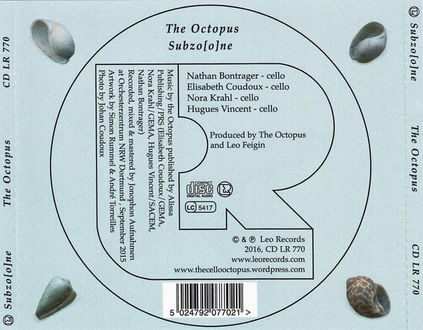 The Octopus (8) : Subzo[o]ne (CD, Album)