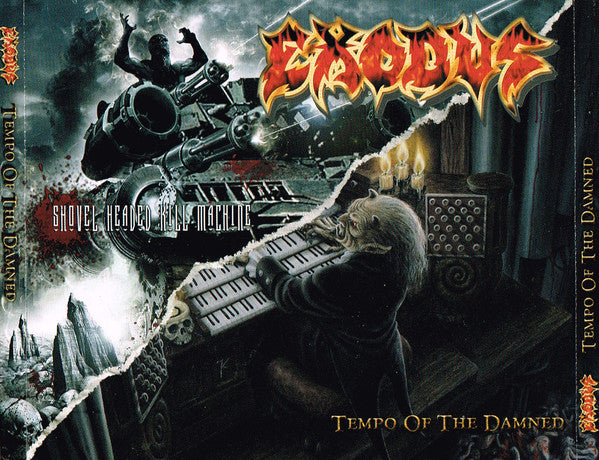 Exodus (6) : Tempo Of The Damned / Shovel Headed Kill Machine (CD, Album + CD, Album + Comp)