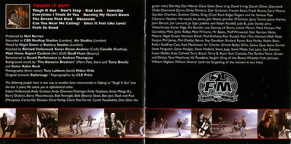 FM (6) : Indiscreet / Tough It Out (CD, Album, RE, RM + CD, Album, RE, RM + Comp)
