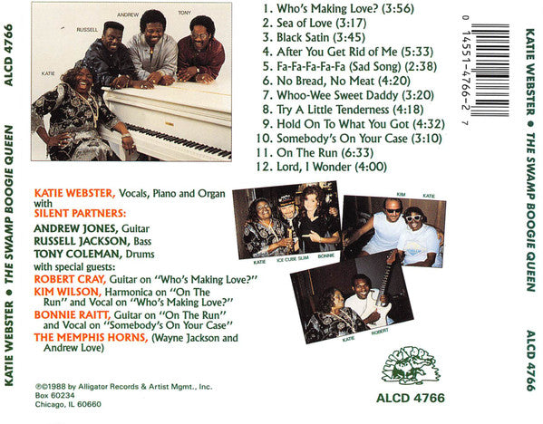 Katie Webster : The Swamp Boogie Queen (CD, Album, RE)
