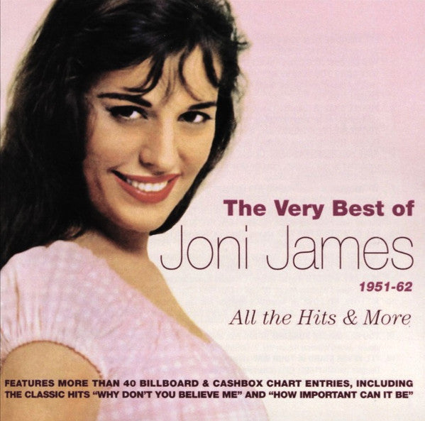 Joni James : The Very Best Of Joni James 1951-62 (2xCDr, Comp)
