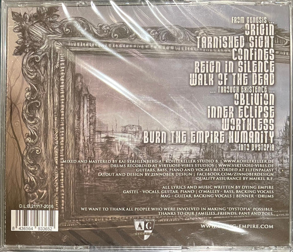 Dying Empire : Dystopia (CD, Album)
