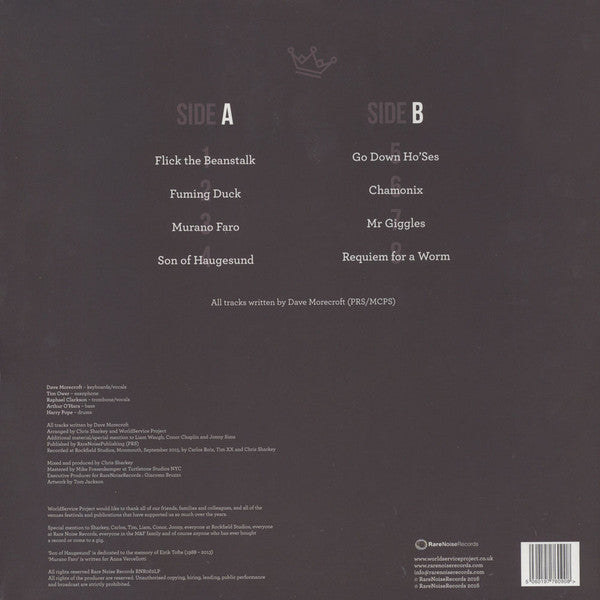 WorldService Project : For King And Country (LP, Album)