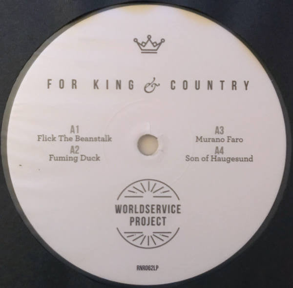 WorldService Project : For King And Country (LP, Album)