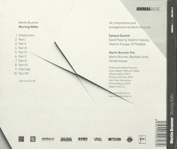 Martin Brunner (3), Époque Quartet & Martin Brunner Trio : Morning Walks (CD, Album)