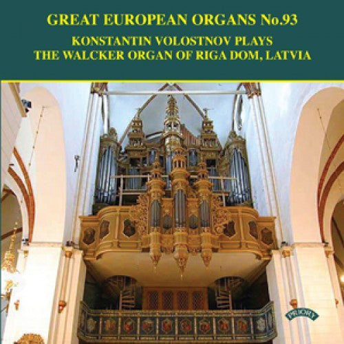 Konstantin Volostnov : Konstantin Volostnov Plays The Walcker Organ Of Riga Dom, Latvia (CD, Album)
