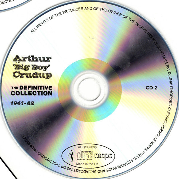 Arthur "Big Boy" Crudup : The Definitive Collection 1941-62 (4xCDr, Comp)