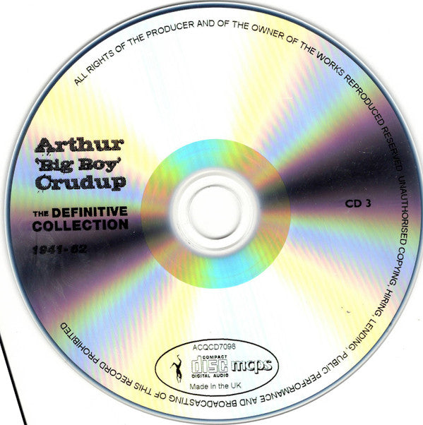 Arthur "Big Boy" Crudup : The Definitive Collection 1941-62 (4xCDr, Comp)