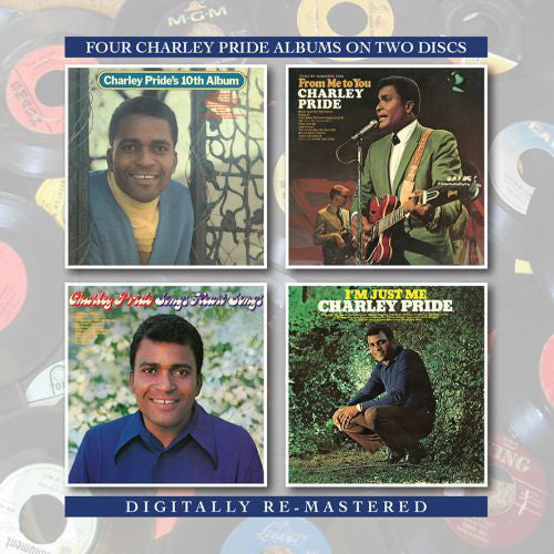 Charley Pride : Charley Pride's 10th Album/From Me To You/Sings Heart Songs/I'm Just Me (2xCD, Album, Comp, RE, RM)