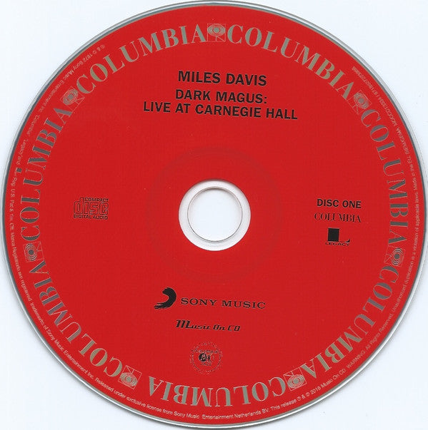 Miles Davis : Dark Magus: Live At Carnegie Hall (2xCD, Album, RE, RM)
