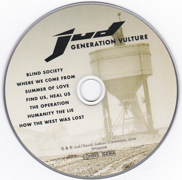 Jud : Generation Vulture (CD, Album)