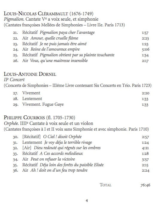 Hugo Oliveira (2), Ludovice Ensemble : Amour, viens animer ma voix! (French Bass Cantatas) (CD, Album)
