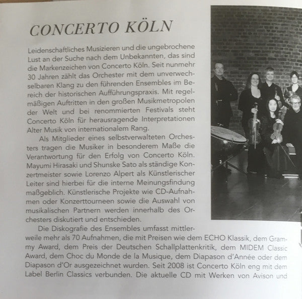 Concerto Köln, Johann Sebastian Bach, Georg Friedrich Händel : Portrait - Barockmeister Bach & Händel (CD)