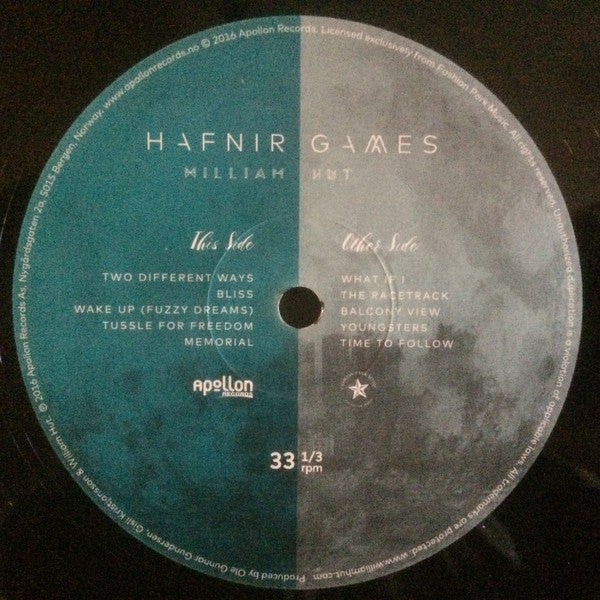 William Hut : Hafnir Games (LP, Album + CD, Album)