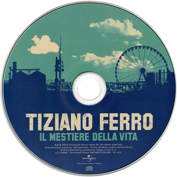 Tiziano Ferro : Il Mestiere Della Vita (CD, Album)