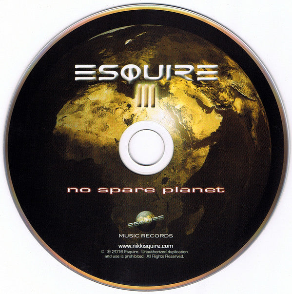 Esquire : III: No Spare Planet (CD, Album)