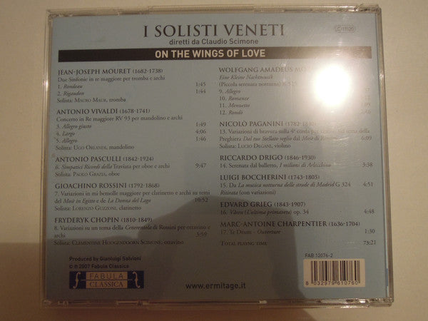 I Solisti Veneti, Claudio Scimone : On The Wings Of Love (CD)