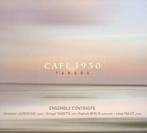 Ensemble Contraste, Astor Piazzolla : Café 1930 - Tangos (CD)