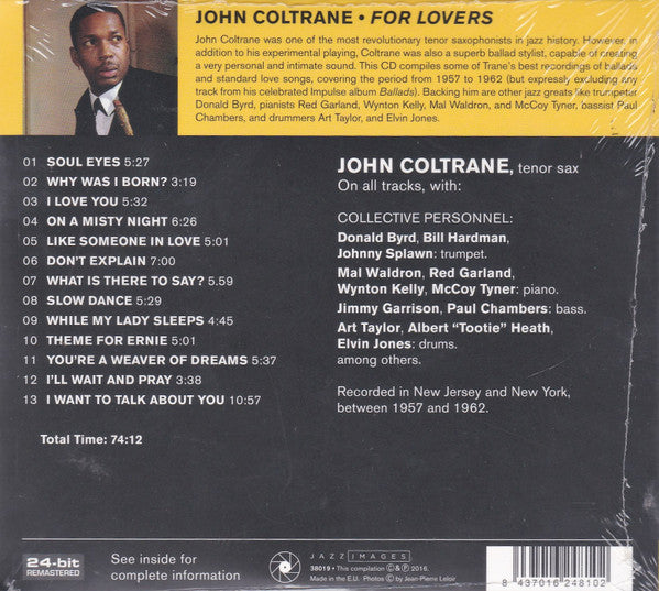 John Coltrane : For Lovers (CD, Comp, Ltd, RE, RM)