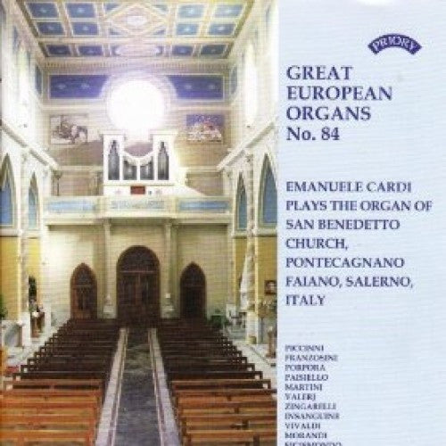 Emanuele Cardi : Emanuele Cardi Plays The Organ Of San Benedetto, Pontecagnano, Faiano, Italy (CD, Album)