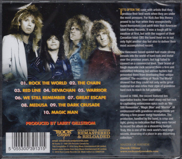 Kick Axe : Rock The World (CD, Album, RE, RM)