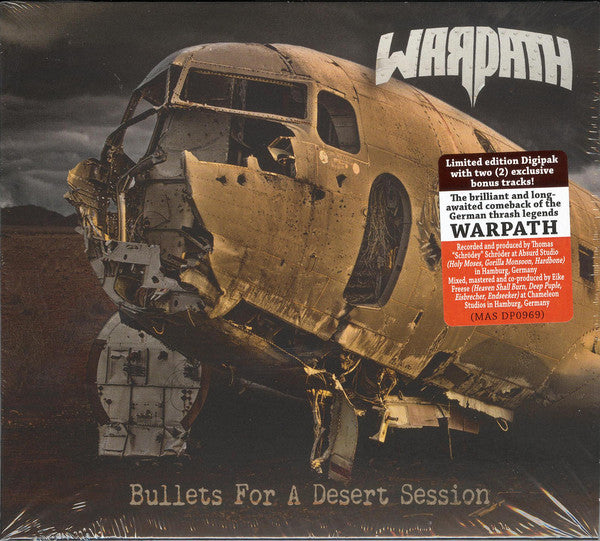 Warpath (3) : Bullets For A Desert Session (CD, Album, Ltd, Dig)