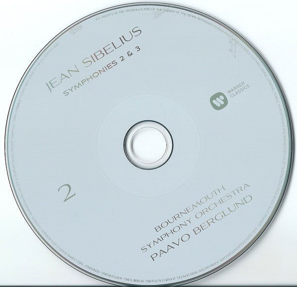Jean Sibelius, Paavo Berglund, Bournemouth Symphony Orchestra : Complete Symphonies · Tapiola · Karelia Suite · Finlandia · The Bard (4xCD, Comp, RE, RM)