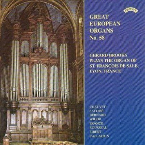 Gerard Brooks : Gerard Brooks Plays The Organ Of St. Francois de Sale, Lyon, France (CD, Album)